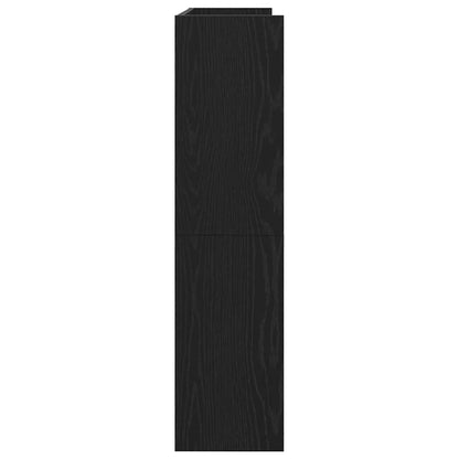Sapateira 80x25x100 cm derivados de madeira preto