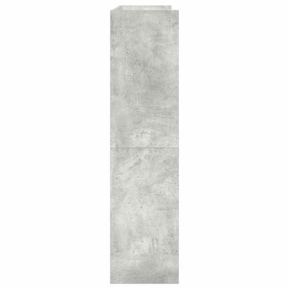 Sapateira 80x25x100 cm derivados de madeira cinzento cimento