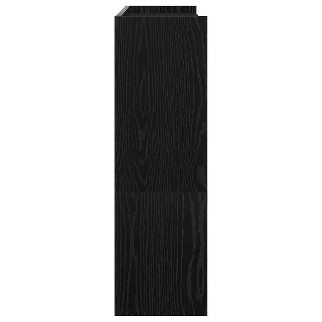 Sapateira 80x25x81 cm derivados de madeira preto