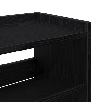 Sapateira 80x25x81 cm derivados de madeira preto
