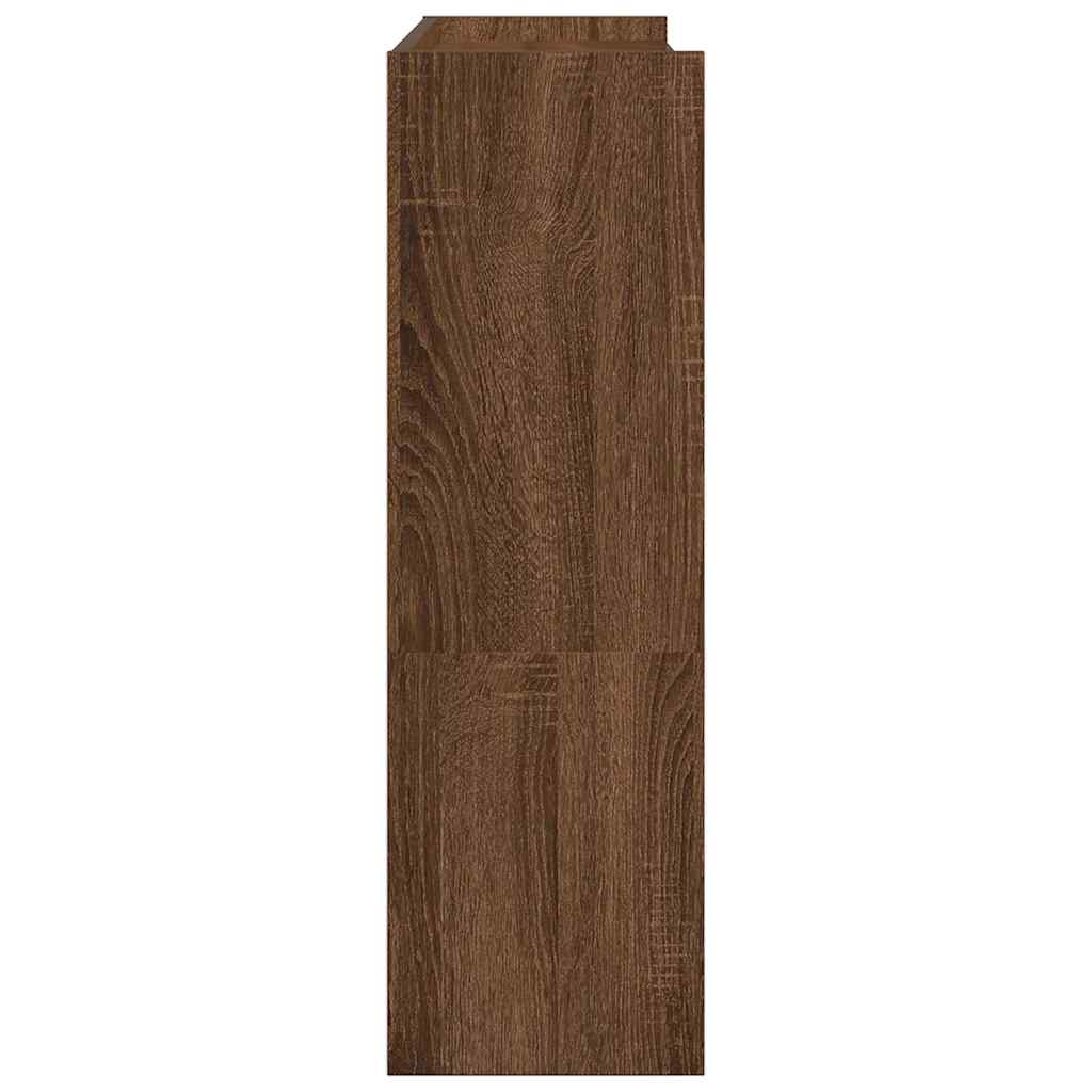 Sapateira 80x25x81 cm derivados de madeira carvalho castanho