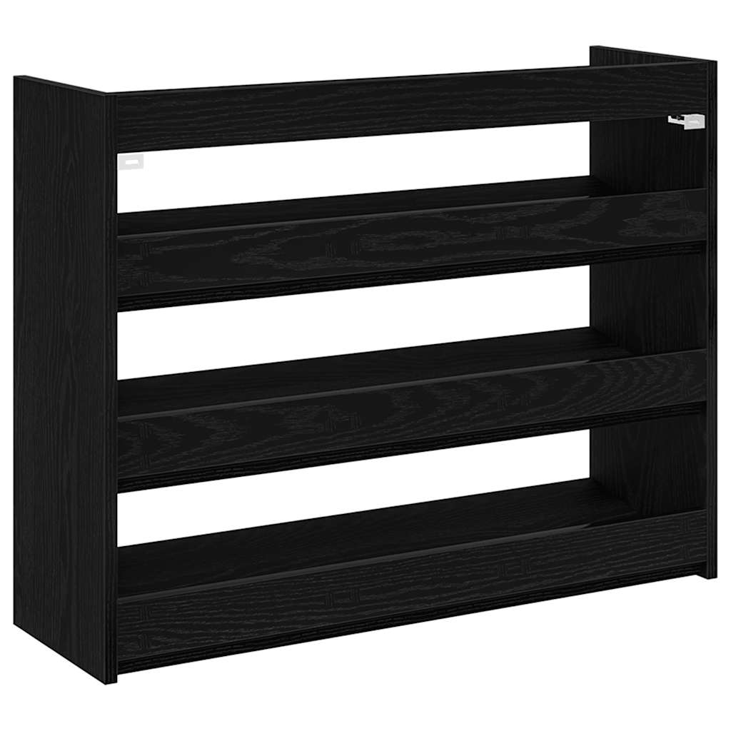 Sapateira 80x25x62 cm derivados de madeira preto