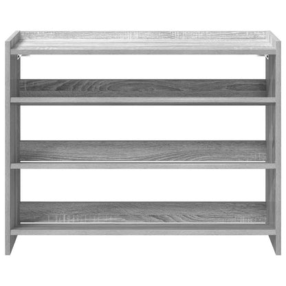 Sapateira 80x25x62 cm derivados de madeira cinzento sonoma