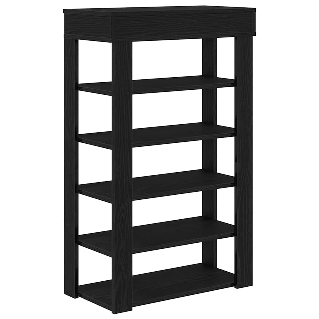 Sapateira 60x30x98 cm derivados de madeira preto