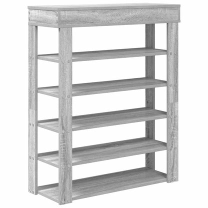 Sapateira 80x30x98 cm derivados de madeira cinzento sonoma