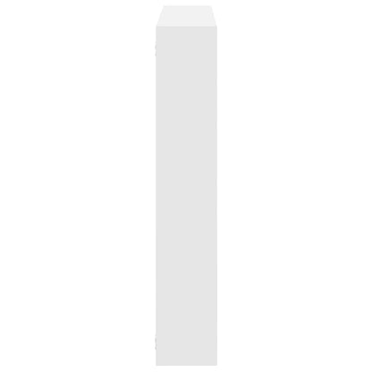 Estante parede cúbica 7 compartimentos derivados madeira branco