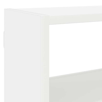 Estante parede cúbica 7 compartimentos derivados madeira branco