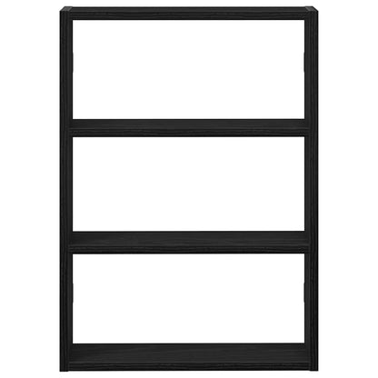 Prateleira de parede 43x9x60 cm derivados de madeira preto