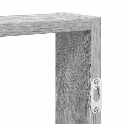 Prateleira parede 43x9x60 cm deriv. de madeira cinza sonoma