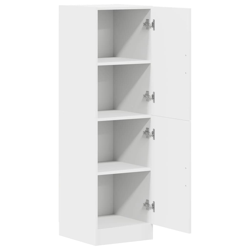 Armário de cozinha 38x41,5x131,5 cm derivados de madeira branco