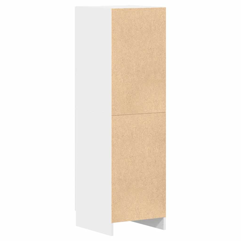 Armário de cozinha 38x41,5x131,5 cm derivados de madeira branco