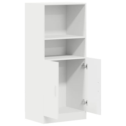 Armário de cozinha 57x41,5x131,5 cm derivados de madeira branco