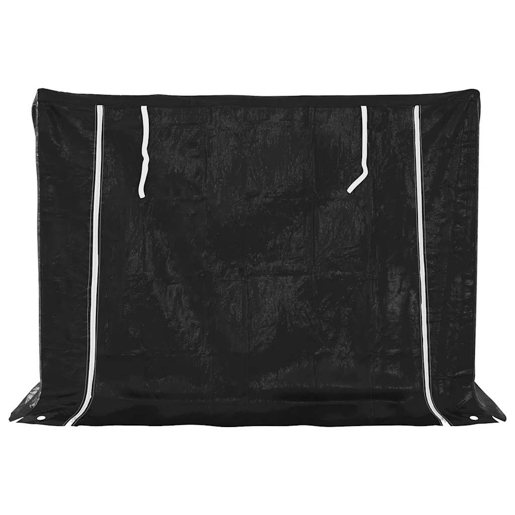 Rack de lenha tampa de chuva 151x80,5x110,5 cm aço galvanizado