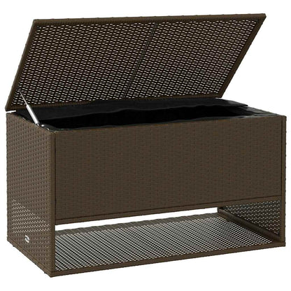 Caixa para almofadões de exterior 100x55x55,5 cm vime PE