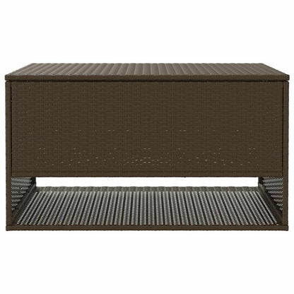 Caixa para almofadões de exterior 100x55x55,5 cm vime PE