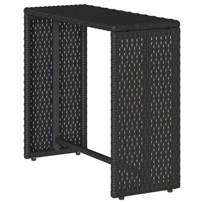 5 pcs conjunto sofás de jardim c/ almofadões empilhável vime PE