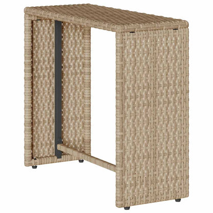 5 pcs conjunto sofás de jardim c/ almofadões empilhável vime PE