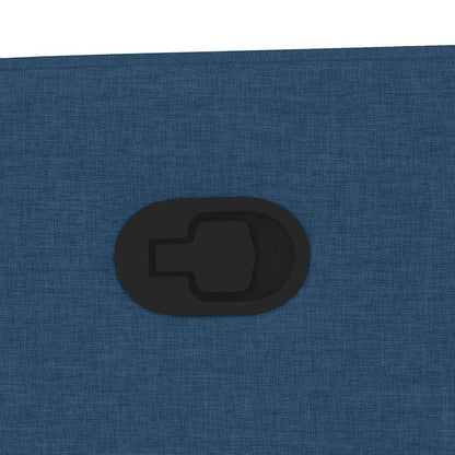 Poltrona reclinável tecido azul