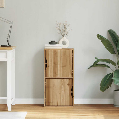 Armário lateral ODDA 40x24x79 cm pinho de madeira maciça