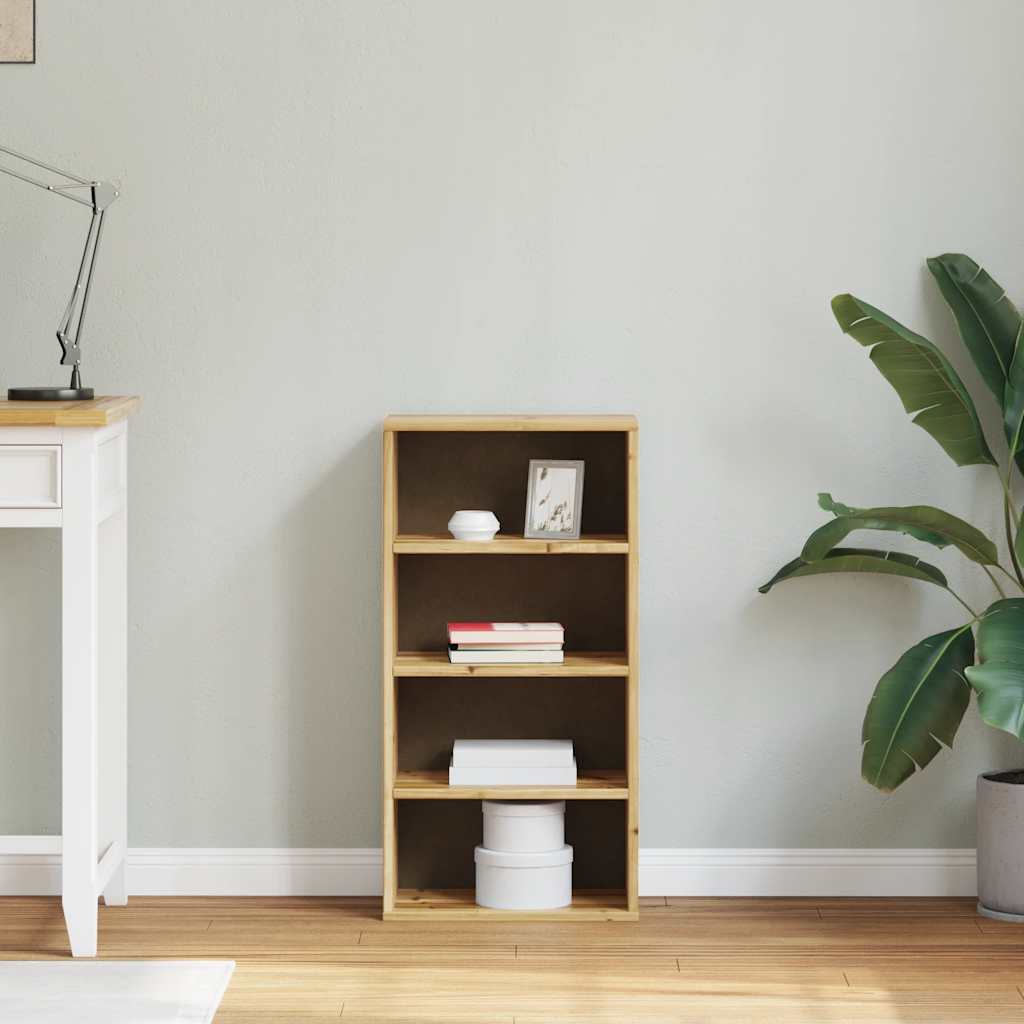 Armário lateral ODDA 40x24x79 cm pinho de madeira maciça