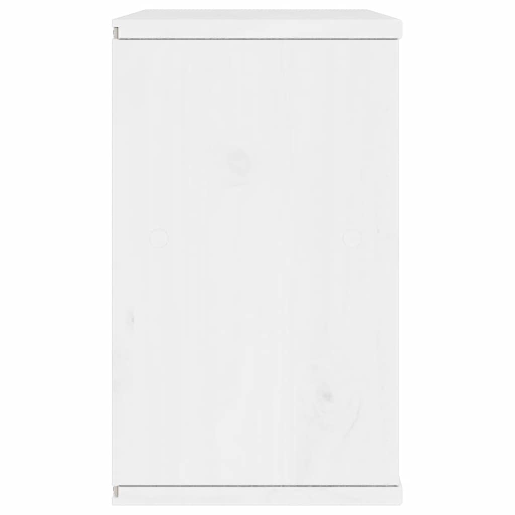 Armário para TV com gaveta ODDA Madeira maciça de pinho branco