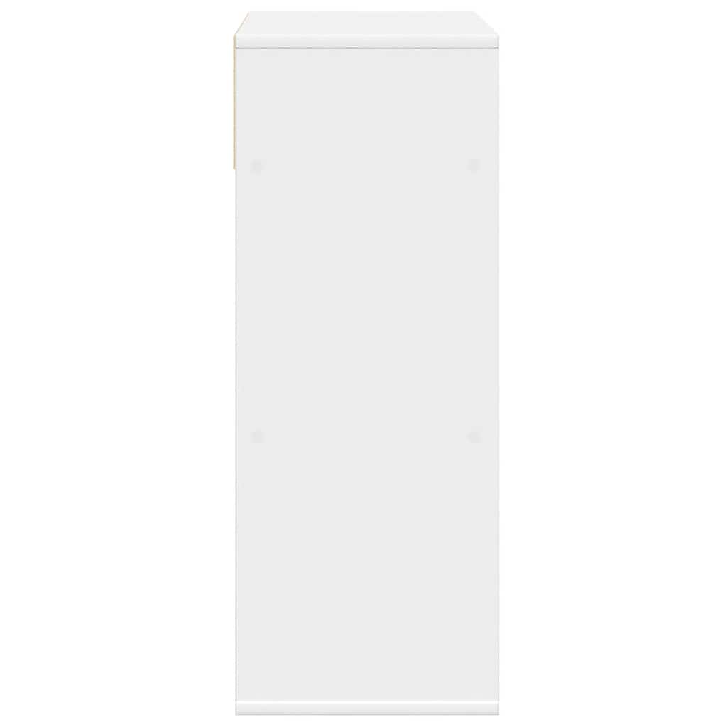 Estante branco 66x31x80 cm derivados de madeira