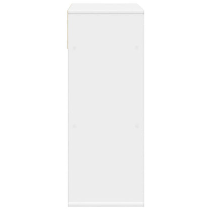 Estante branco 66x31x80 cm derivados de madeira