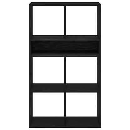 Estante preto 66x31x112 cm derivados de madeira