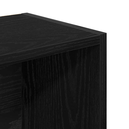 Estante 31x24x102 cm derivados de madeira carvalho preto