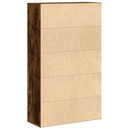 Estante 60x24x101,5 cm derivados de madeira carvalho fumado