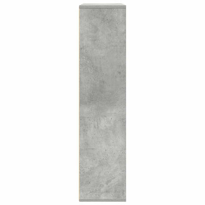 Estante 89x24x101,5 cm derivados de madeira cinzento cimento