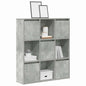 Estante 89x24x101,5 cm derivados de madeira cinzento cimento