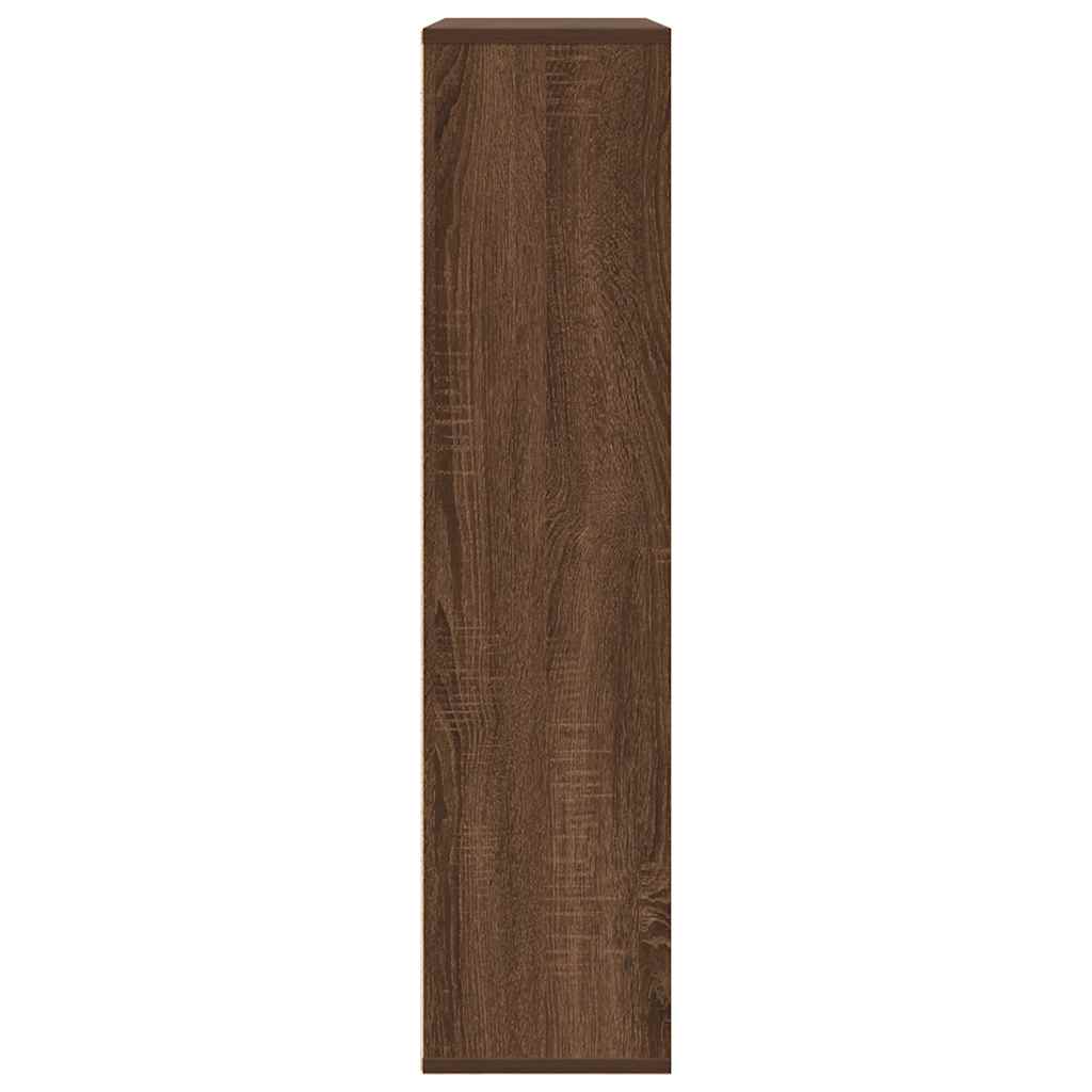 Estante 89x24x101,5 cm derivados de madeira carvalho castanho