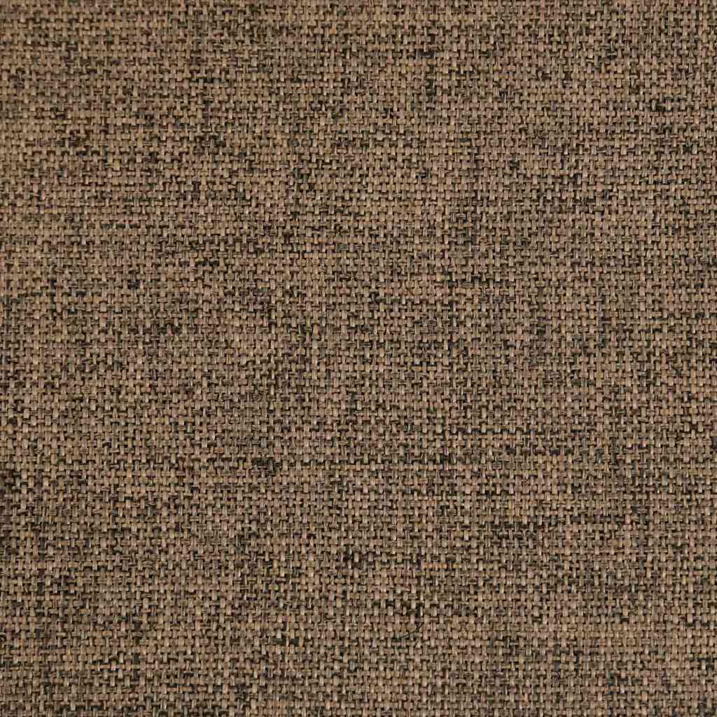 Cadeira de escritório giratória tecido cinzento-acastanhado