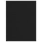 Tapete de porta 80x120 cm preto