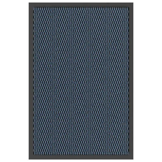 Tapete de porta 40x60 cm azul