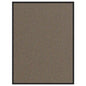 Tapete de porta 80x120 cm castanho