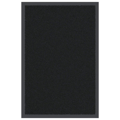 Tapete de porta 40x60 cm preto