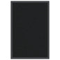 Tapete de porta 40x60 cm preto