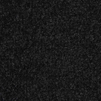 Tapete de porta 80x120 cm preto