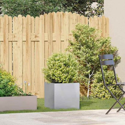 Planter 40x40x40 cm aço galvanizado