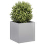 Planter 40x40x40 cm aço galvanizado