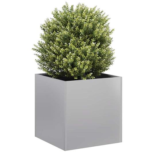 Planter 40x40x40 cm aço galvanizado