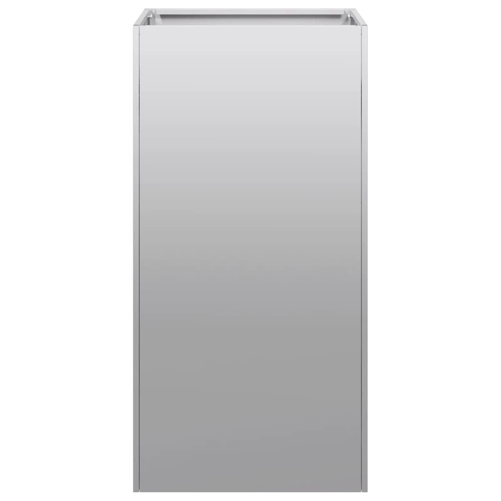 Planter 40x40x80 cm aço galvanizado