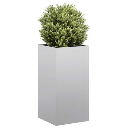 Planter 40x40x80 cm aço galvanizado