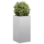 Planter 40x40x80 cm aço galvanizado