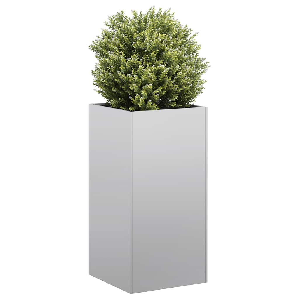 Planter 40x40x80 cm aço galvanizado
