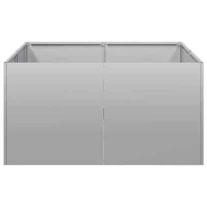 Planter 80x80x40 cm aço galvanizado