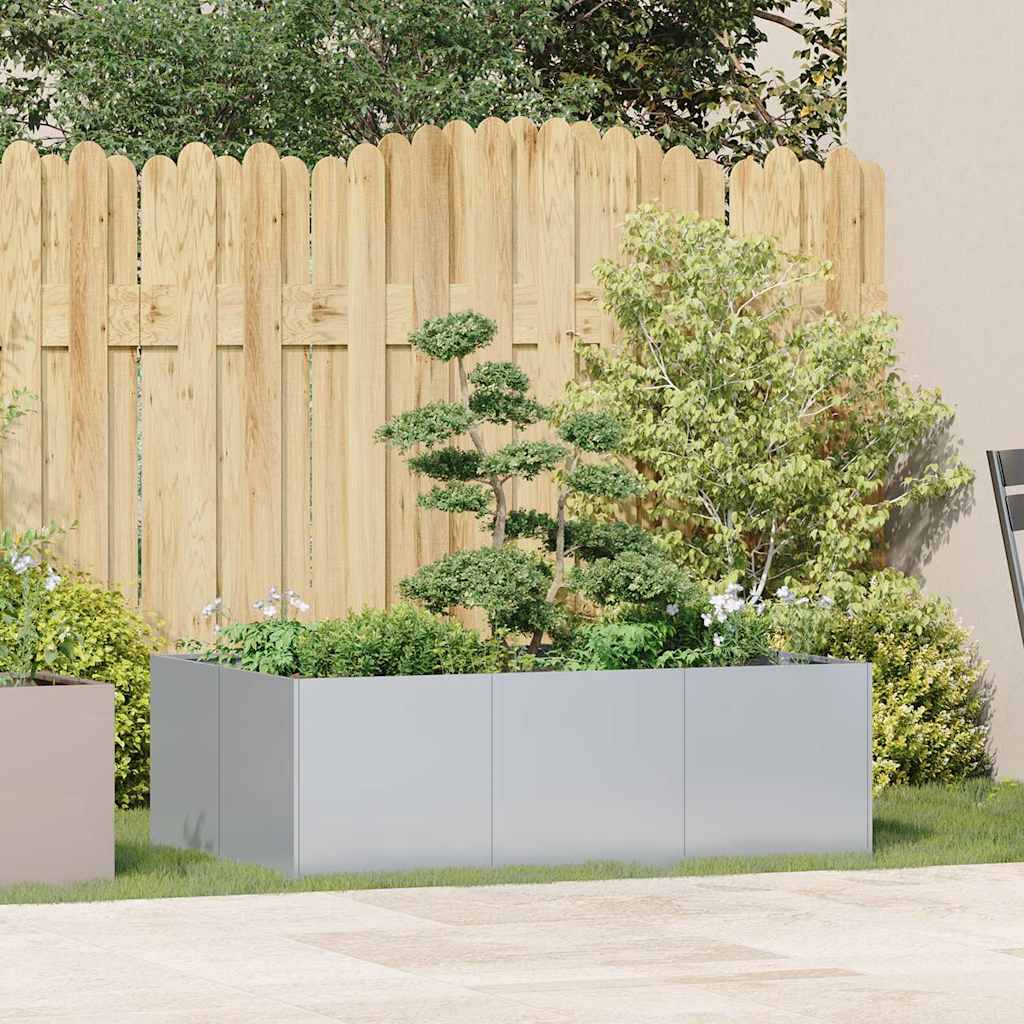 Planter 120x80x40 cm aço galvanizado