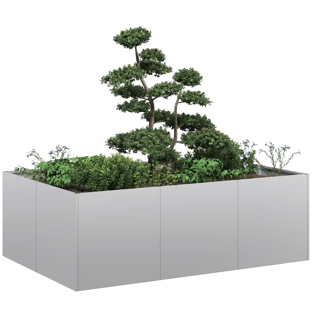 Planter 120x80x40 cm aço galvanizado
